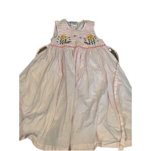 Sweet Dreams Easter Sunday Church Summer Dress Vintage Girls Size 4y